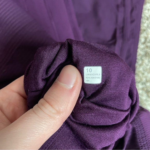 NWOT Lululemon Dramatic Magenta Unlined Dance Studio Pants - Picture 4 of 7